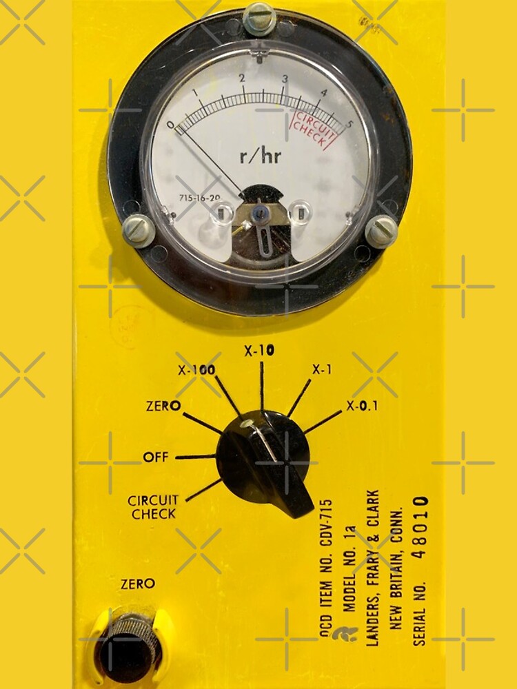 "Radioactive Geiger Counter" iPhone Case for Sale by Wildharegrafix