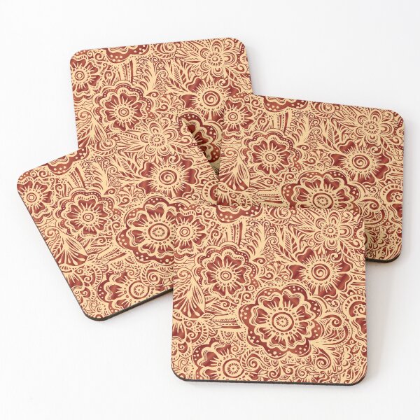 Item preview, Ethnic henna style pattern designed and sold by Art of Sun.