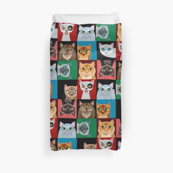 Pussies Galore! Duvet Cover