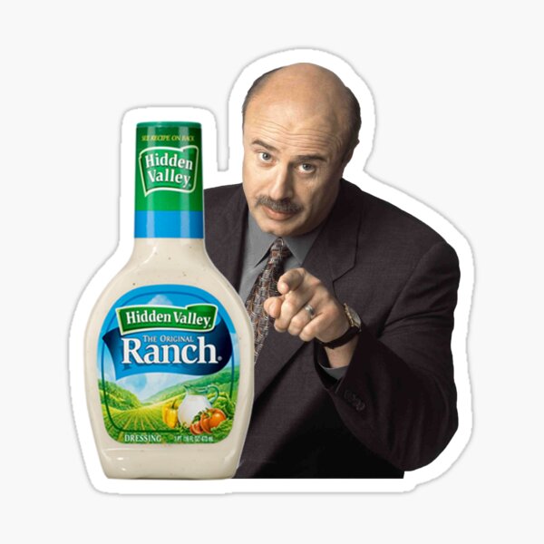 Dr. Phil - You're Going to the Ranch Sticker