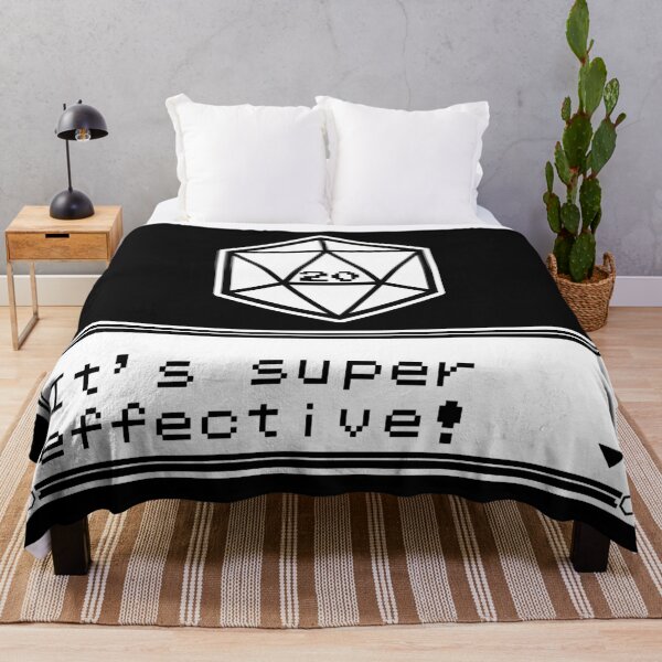 Item preview, D20 - It's Super Effective! designed and sold by DigitalCleo.