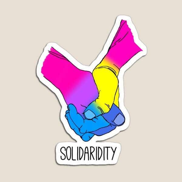 Bisexual/Pansexual Solidarity Magnet