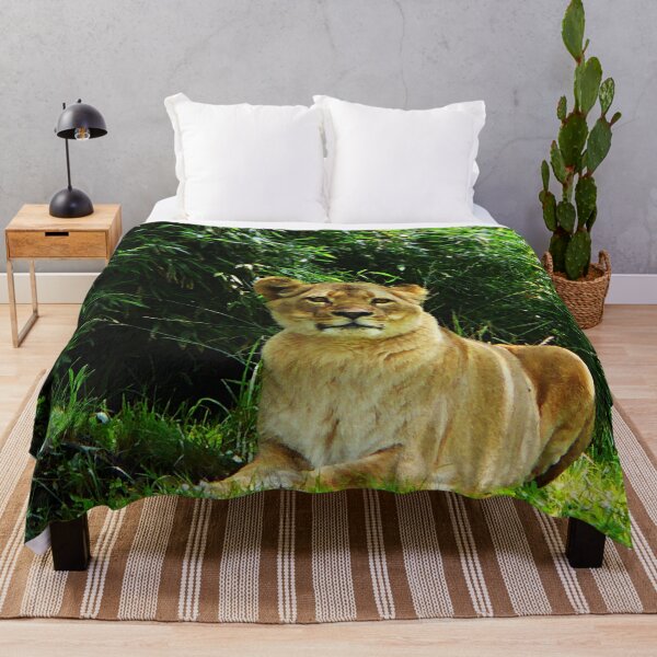 Item preview, Lady Lion Relaxing  designed and sold by Susan Savad.