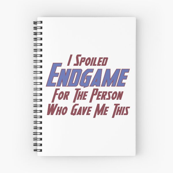 Item preview, I Spoiled Endgame designed and sold by Bellaisaturtle.