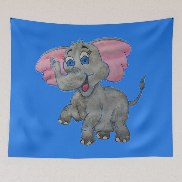 Item preview, The Happy Elephant designed and sold by ABY-Creative.