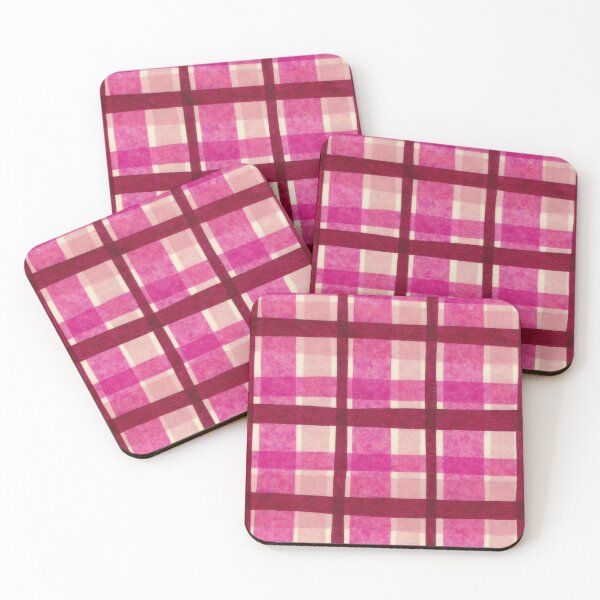 Item preview, Tissue Paper Plaid - Pink designed and sold by Sally Cummings.