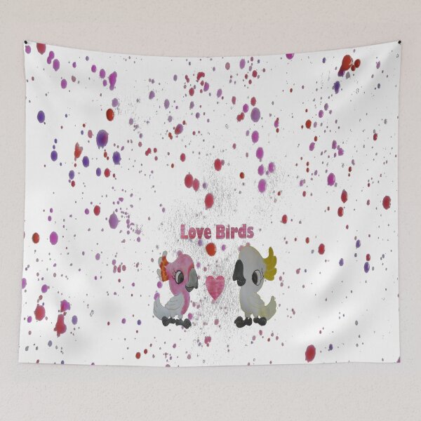 Item preview, Love Birds - Cockatoos designed and sold by ABY-Creative.