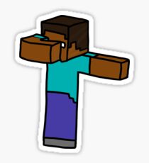 Minecraft Steve Stickers | Redbubble