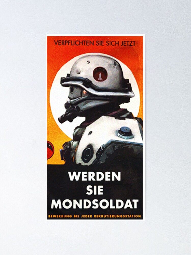 Alternate view of Mondsoldaten Poster