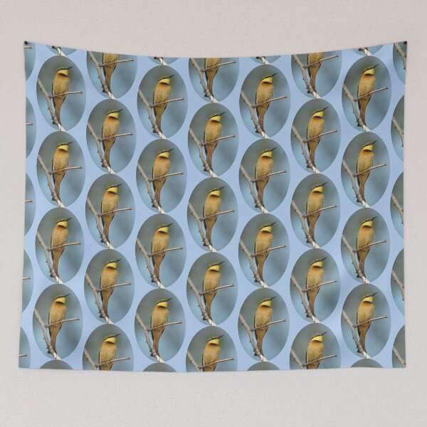 Item preview, Little Bee-eater portrait designed and sold by quentinjlang.