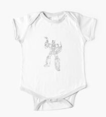 transformer toy with flower One Piece - Short Sleeve