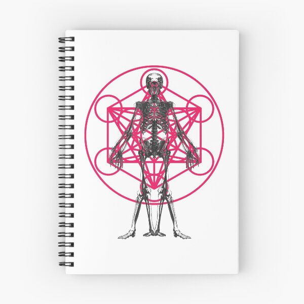 Item preview, Metatron's Cube Sacred Geometry With Human Skeleton designed and sold by calebprue.