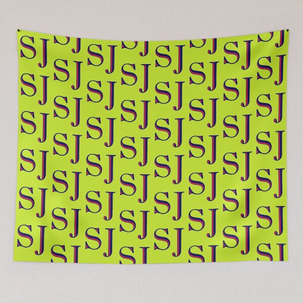 Item preview, THE LETTERS S J ---- ENAZUL AND RED designed and sold by solgel47.