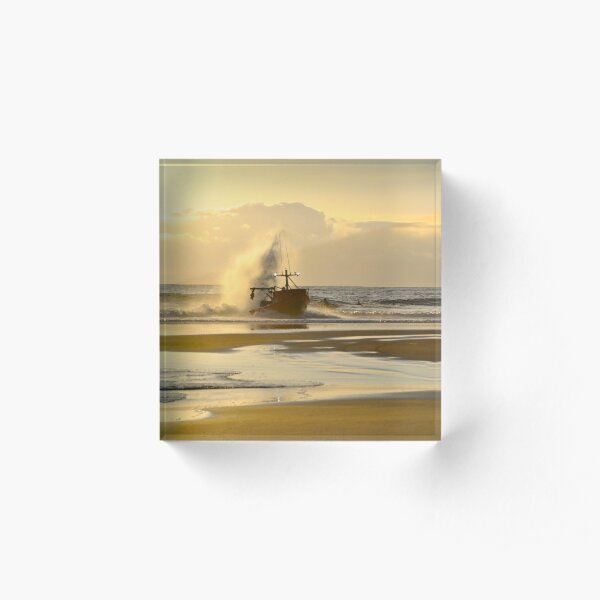 Incoming! Acrylic Block