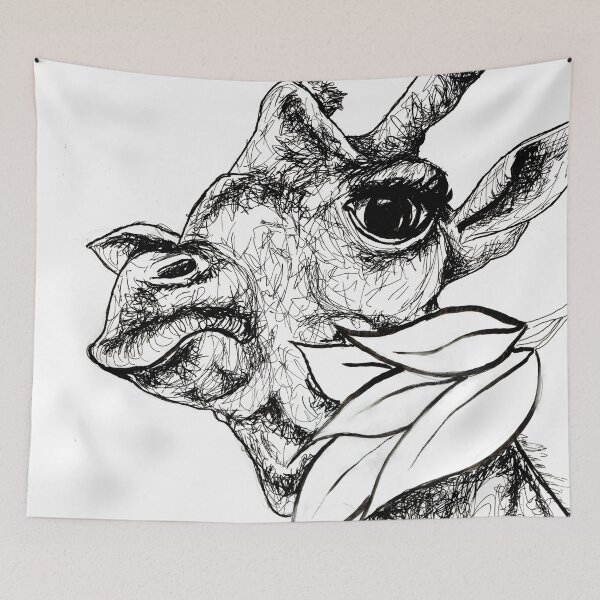 Item preview, Snooty Scribbly Giraffe designed and sold by Deb Webb.