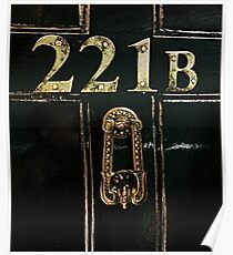 221B - door Poster