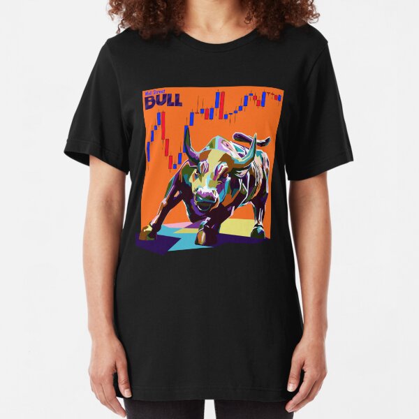 Bull of Wall Street Slim Fit T-Shirt