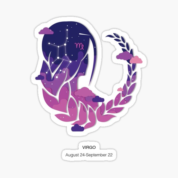 Virgo Sticker
