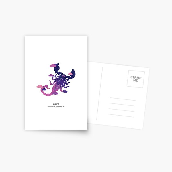Scorpio Postcard