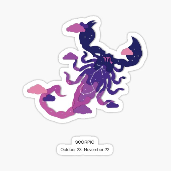Scorpio  Sticker