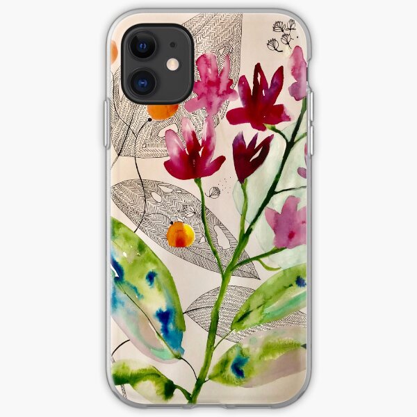 botanical composition iPhone Soft Case