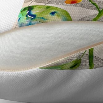 Alternate view of botanical composition Floor Pillow
