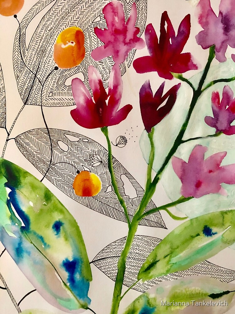 botanical composition by mariannat