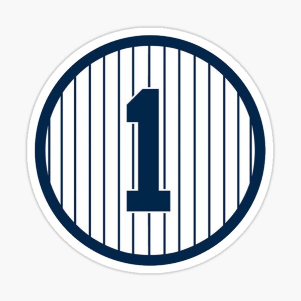 New York Yankee Retired Numbers Premium Vinyl Waterproof 