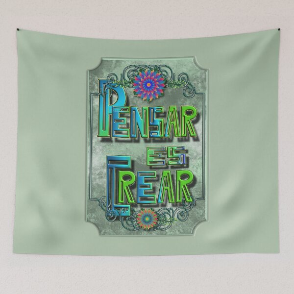 Item preview, Pensar es crear 01 © designed and sold by OmarHernandez.