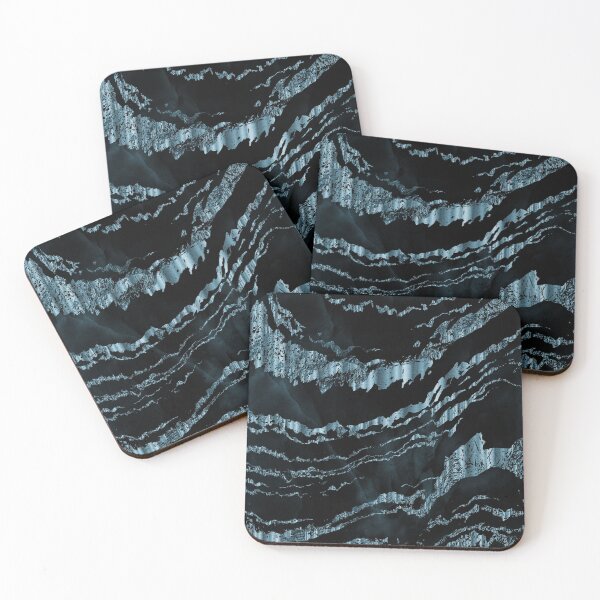 Item preview, Black and Blue Marble Design designed and sold by DonnaSiggy.