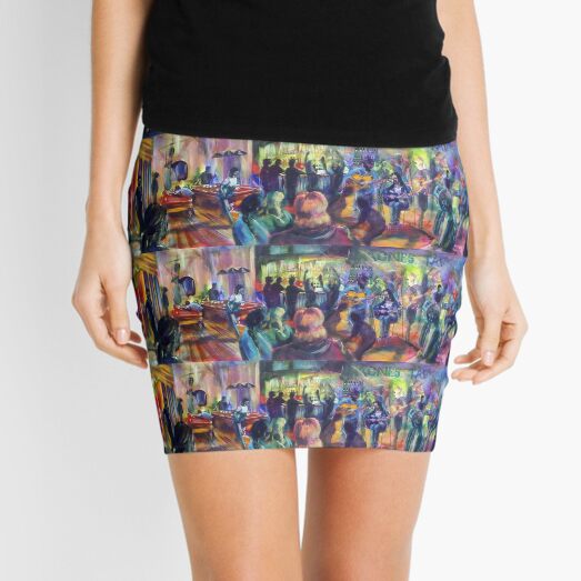 Agnes Tavern - Jam session Mini Skirt