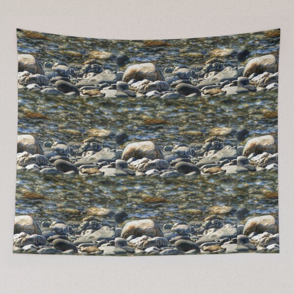 Item preview, River Flowing Over Stones designed and sold by LemonsandInk.