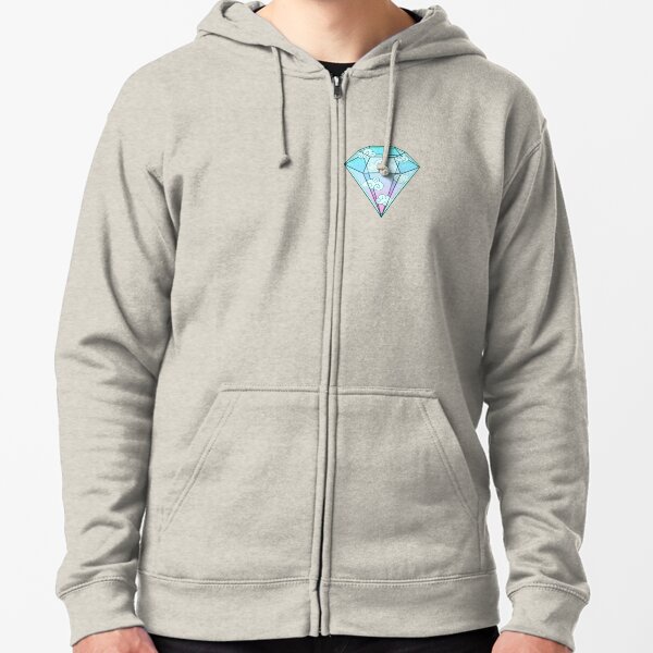 Magic Gem 2 Zipped Hoodie