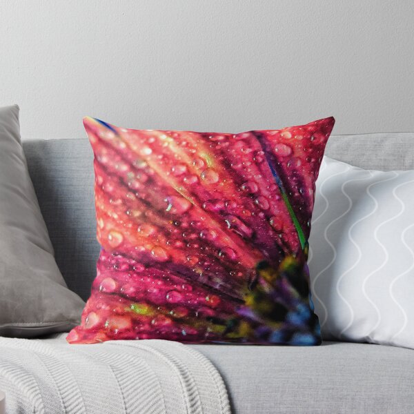 Item preview, purple osteospermum with water droplets designed and sold by JanineEK.