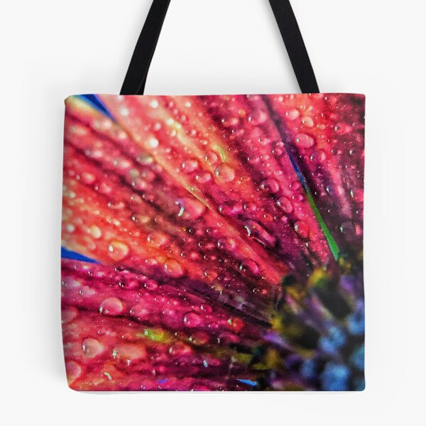 Item preview, purple osteospermum with water droplets designed and sold by JanineEK.