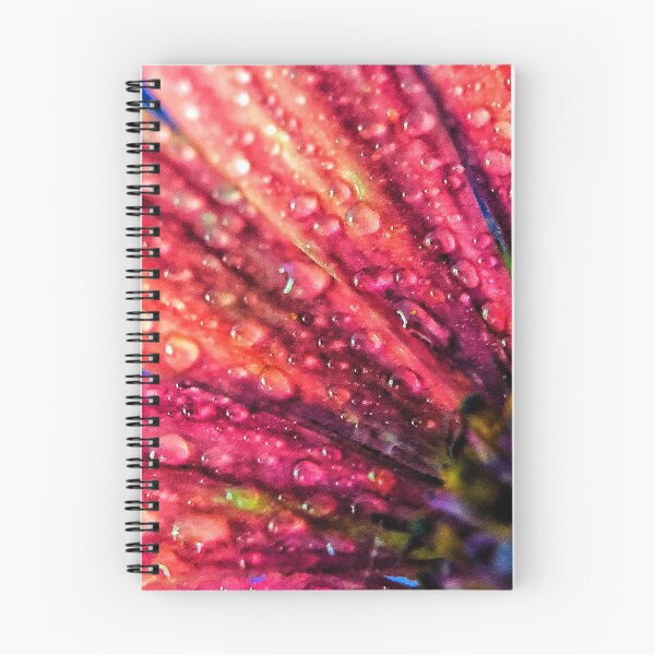 Item preview, purple osteospermum with water droplets designed and sold by JanineEK.