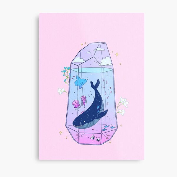 Celestial Aquarium Metal Print