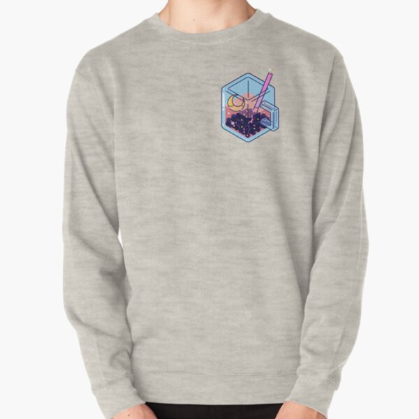 Moon Boba Pullover Sweatshirt