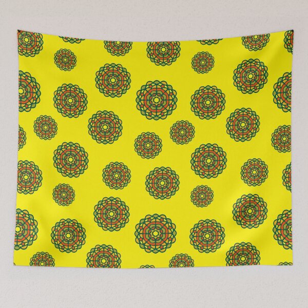 Item preview, Retro Mandala Pattern designed and sold by Happy-and-Neat.