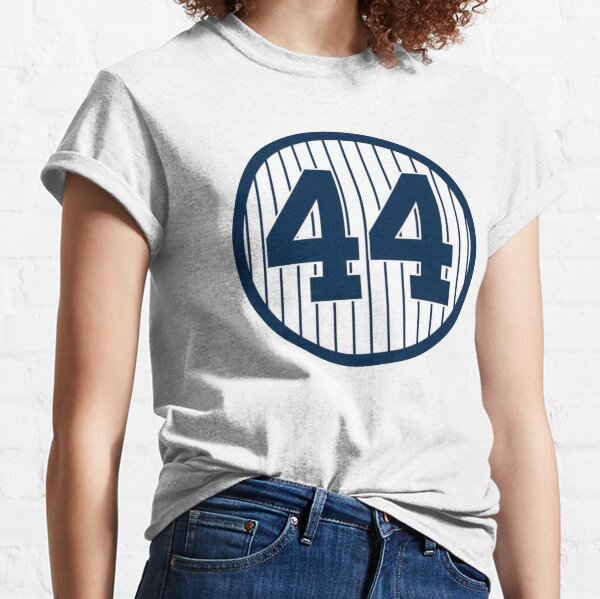 Reggie Jackson Baseball Tee Shirt, New York Throwbacks Men's Baseball T- Shirt