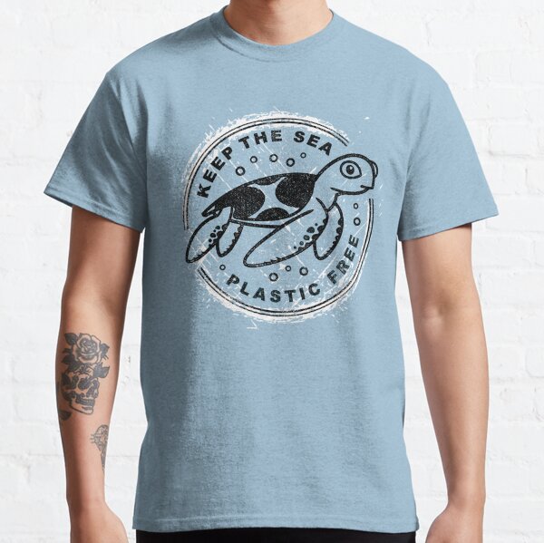 Women's Save The Ocean Turtle Print T-shirt – Save Our Ocean Official