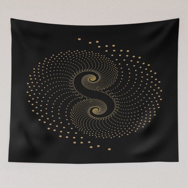 Item preview, Art Deco Vintage Retro A Sleeper`s Dream of Things To Come Spiral Geometric Abstract designed and sold by 108dragons.