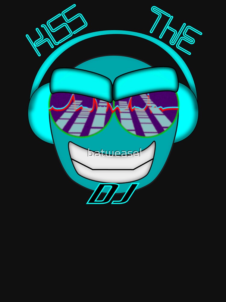 Thumbnail 6 of 6, Premium T-Shirt, Kiss the DJ (RiPz) designed and sold by batweasel.