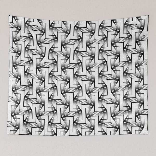 Item preview, 2-Tones Black and White Patterns #4 designed and sold by webgrrl.