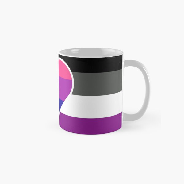 Aperçu de l'œuvre Drapeau asexué Biromantic créée et vendue par DisneyFanatic23.