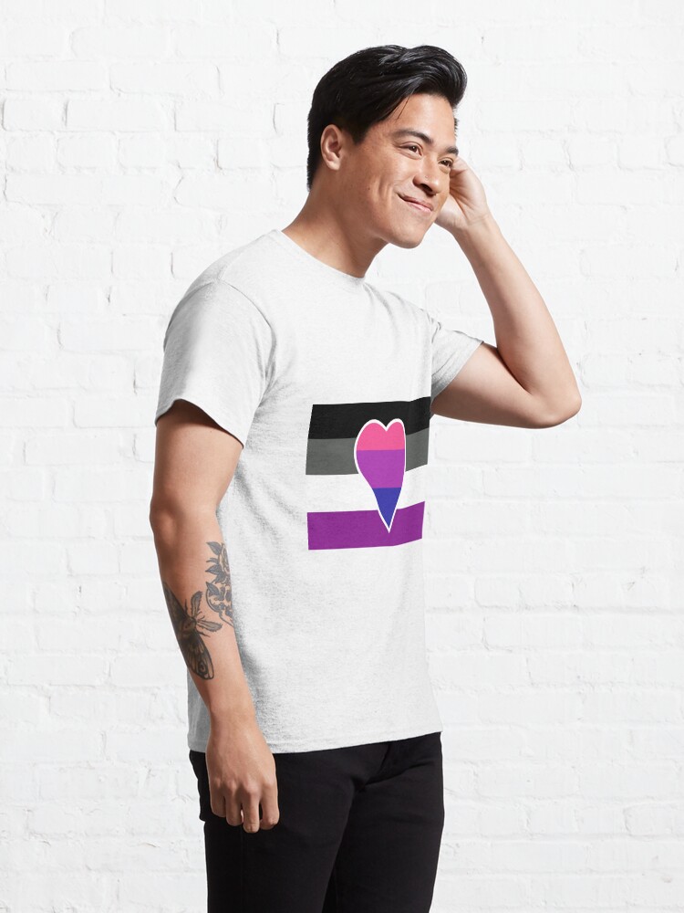 Biromantic Asexual Flag T Shirt By Disneyfanatic23 Redbubble 