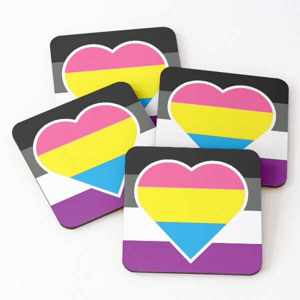 Item preview, Panromantic Asexual Flag designed and sold by DisneyFanatic23.