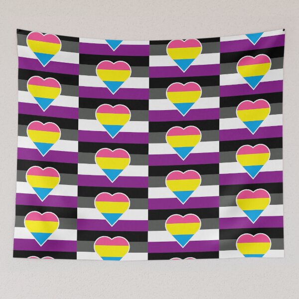 Item preview, Panromantic Asexual Flag designed and sold by DisneyFanatic23.