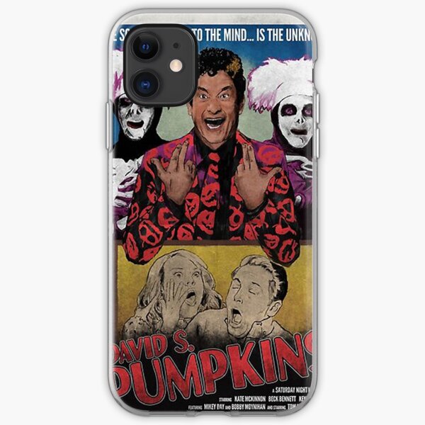 DAVID S PUMPKINS VINTAGE STYLE POSTER iPhone Soft Case