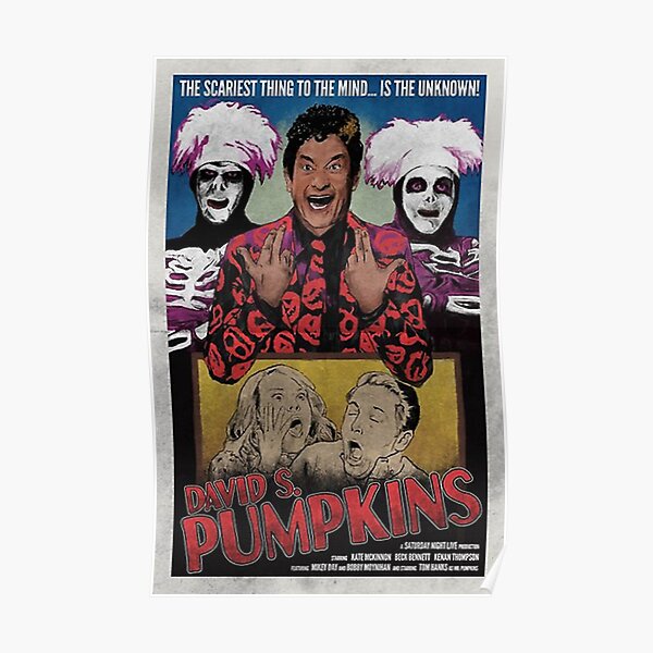 DAVID S PUMPKINS VINTAGE STYLE POSTER Poster